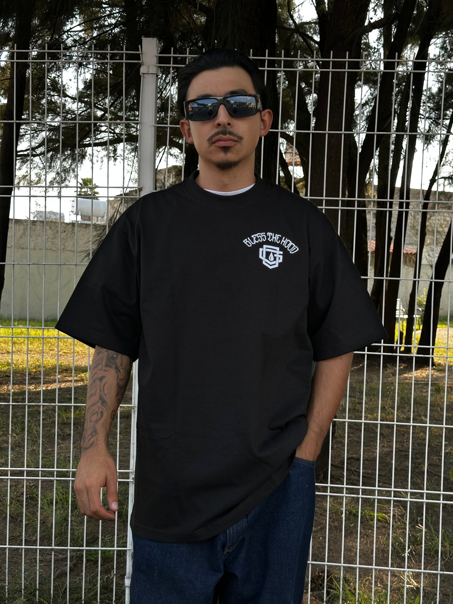 PLAYERA OG FAMILY SÚPER MAX HEAVY “BLESSED”