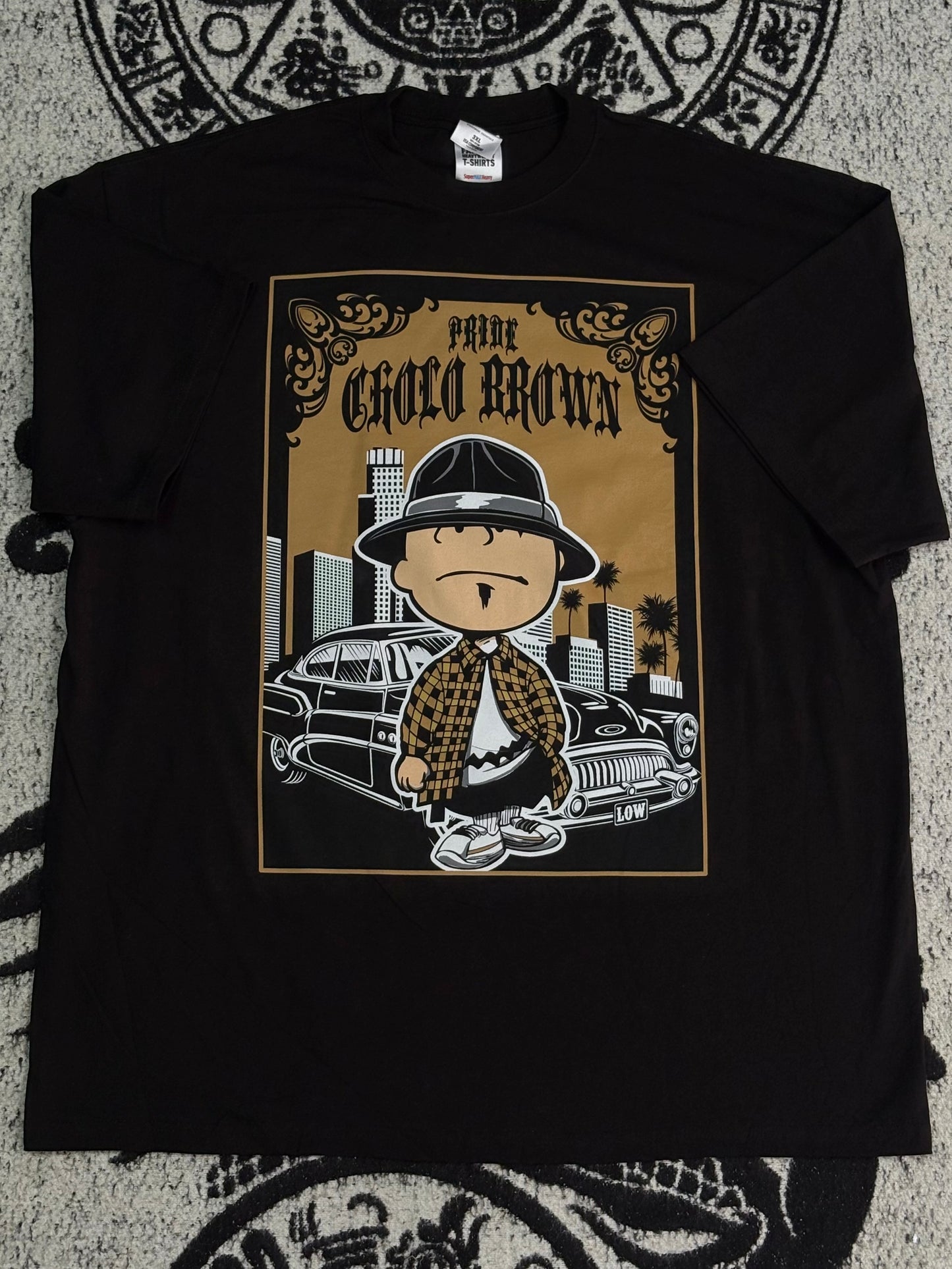 PLAYERA SHAKAWEAR SUPERMAXHEAVY “CHOLO BROWN”