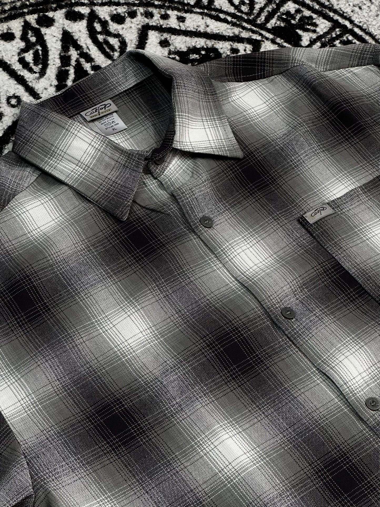 CALTOP VETERANA MANGA LARGA | #2000 GRIS-BLANCO