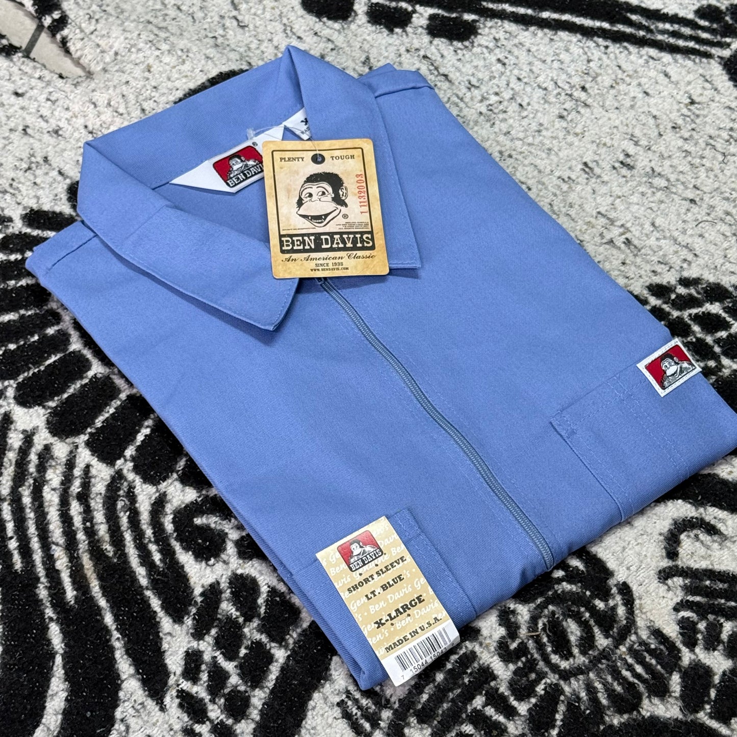 BENDAVIS CAMISA 1/2 CIERRE MANGA CORTA