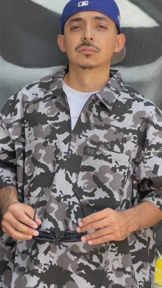 FB COUNTY 1/2 ZIPPER CAMUFLAJE